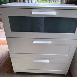 IKEA 3 Drawer Dresser. 