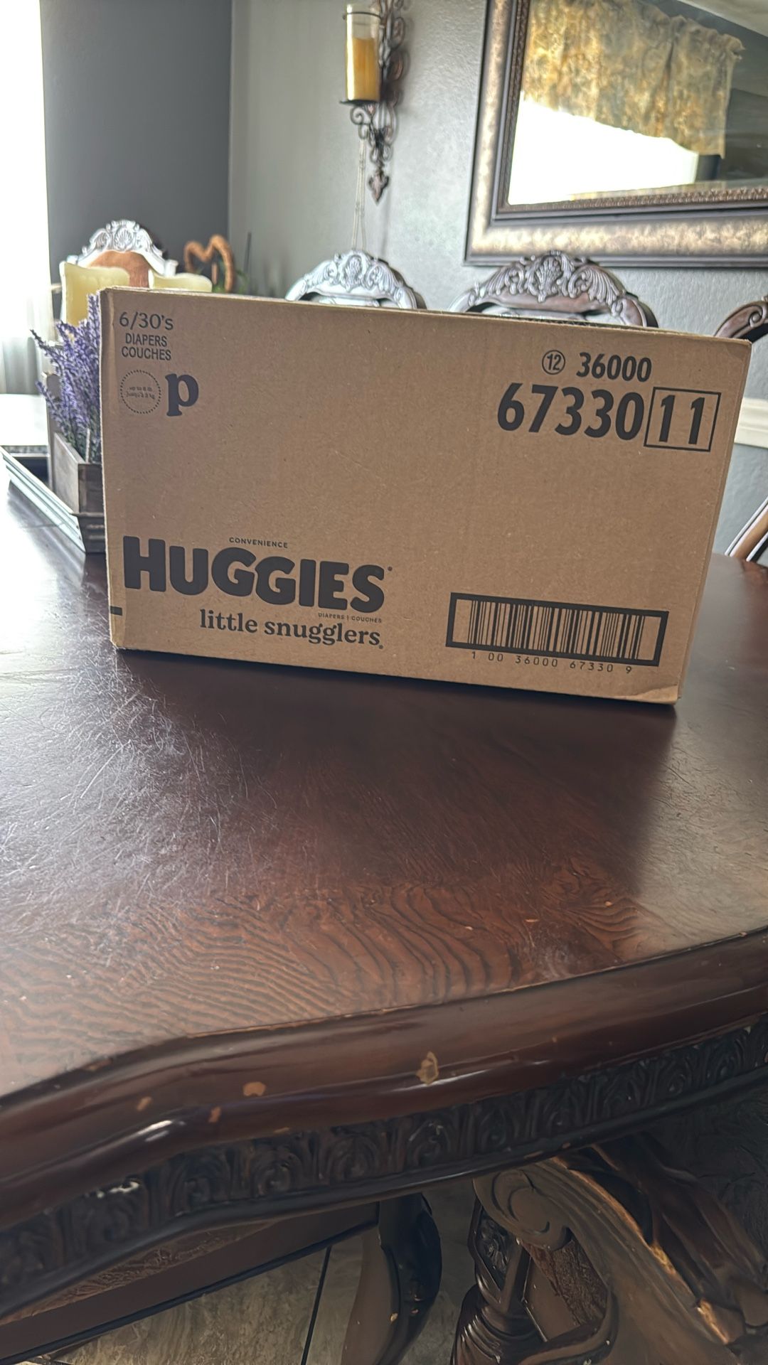 Huggies Diaper 6/30 Diaper Couches