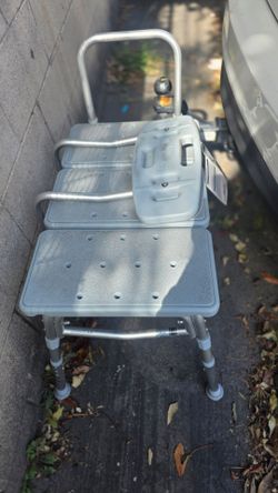 Handicap shower chair