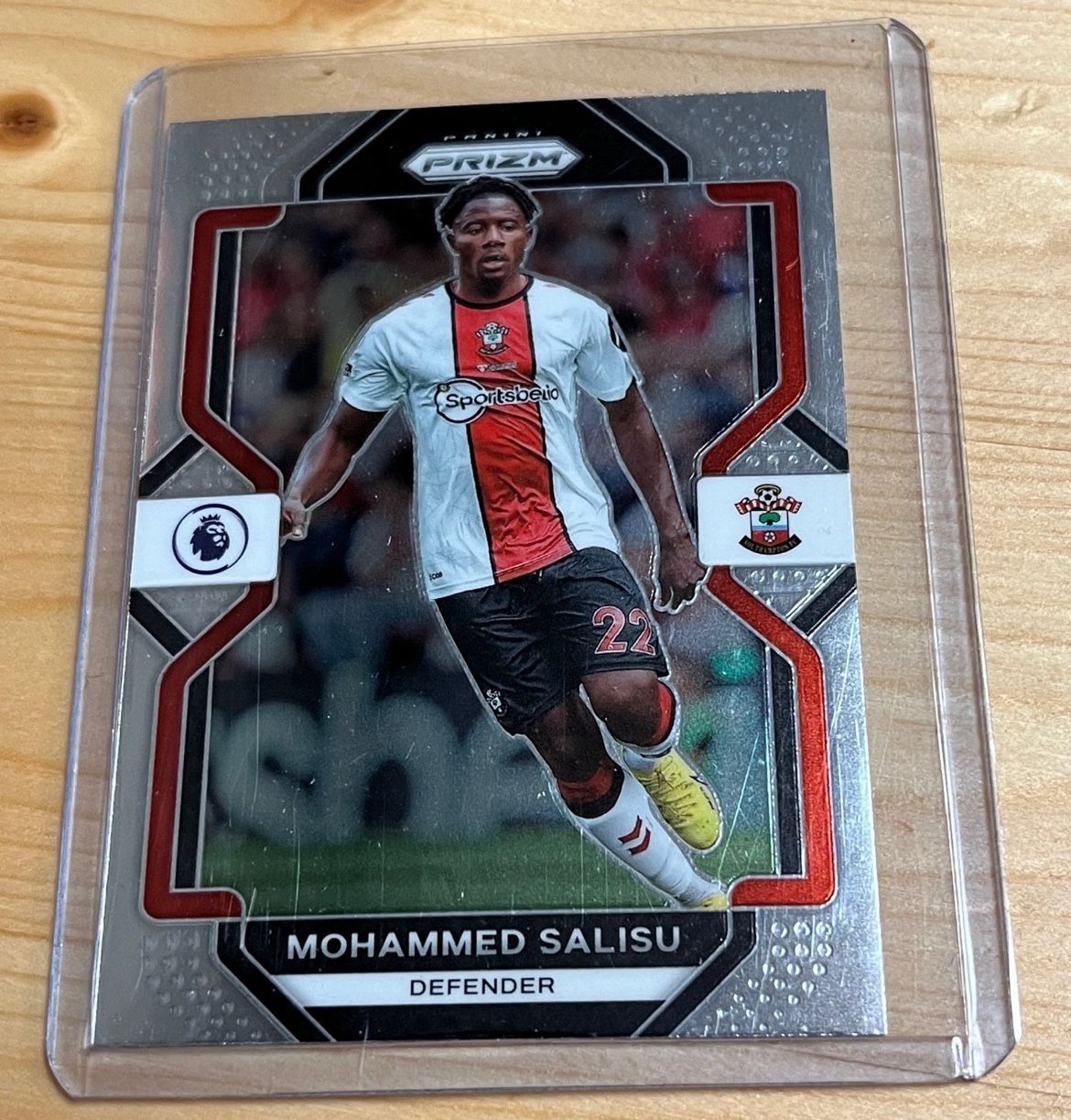 2022-23 Prizm Premier League EPL Silver #205 Mohammed Salisu - Southampton
