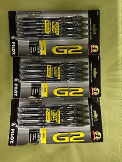 Brand New Pilot G2 Fine Point 0.7mm Gel Roller Pens NOT Bic Paper mate Sharpie