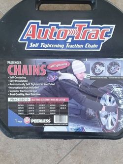 New Snow Tire Chains Auto-Trac 0155010