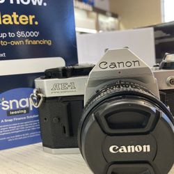 Canon AE-1 Program Film camera Perfect condition open box