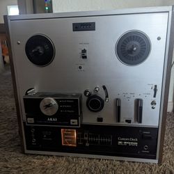 AKAI X-200D Three Motors Auto Reverse Tape Recorder Machine Good Condition