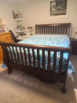 Bed Frame and Mattress