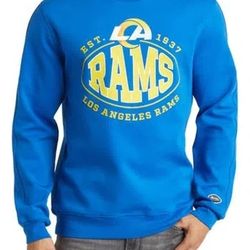 Mens Size XL Rams Pullover Sweatshirt 