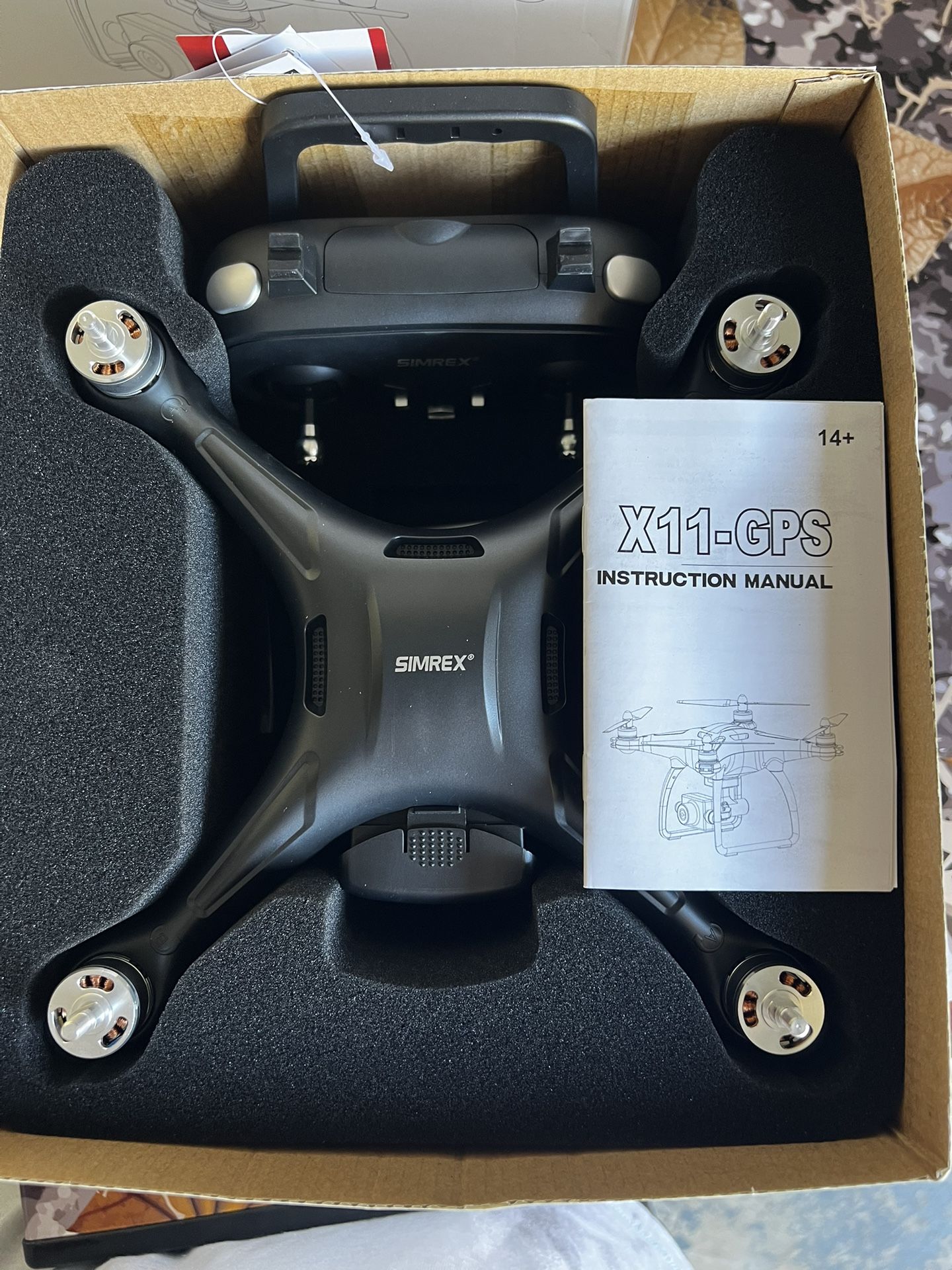 New SIMREX X11 Upgraded GPS Drone 1080P HD