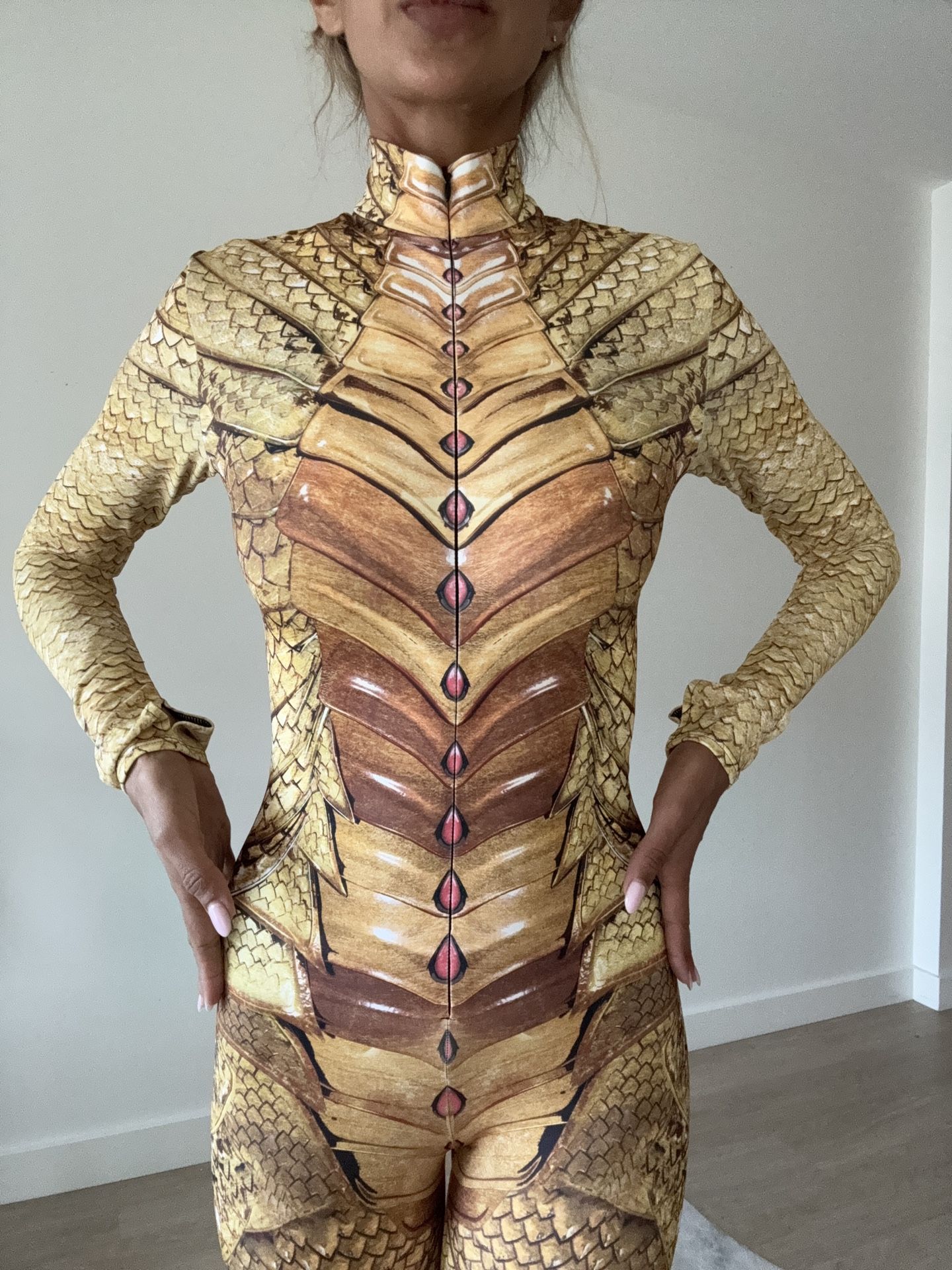Bodysuit Dragon 2 Pcs NEW , Size Xs