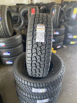 LT275/70R18 MILESTAR 50,000 mileages warranty’s and roard hazard warranty.