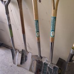 Fiberglass And Stainless Steel Shovel Bundle Deal