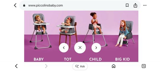 High chair