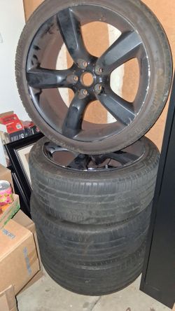 350z rims and tires