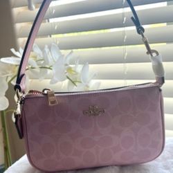 Coach Powder Pink Nolita 19 in Sig Canvas - Viral, sold out, and ready to ship!