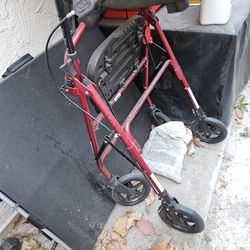 Adult Walker Medical Grade Used For A Week, Comes With Brakes And Seat