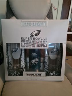Budlight eagles Philly special limited edition