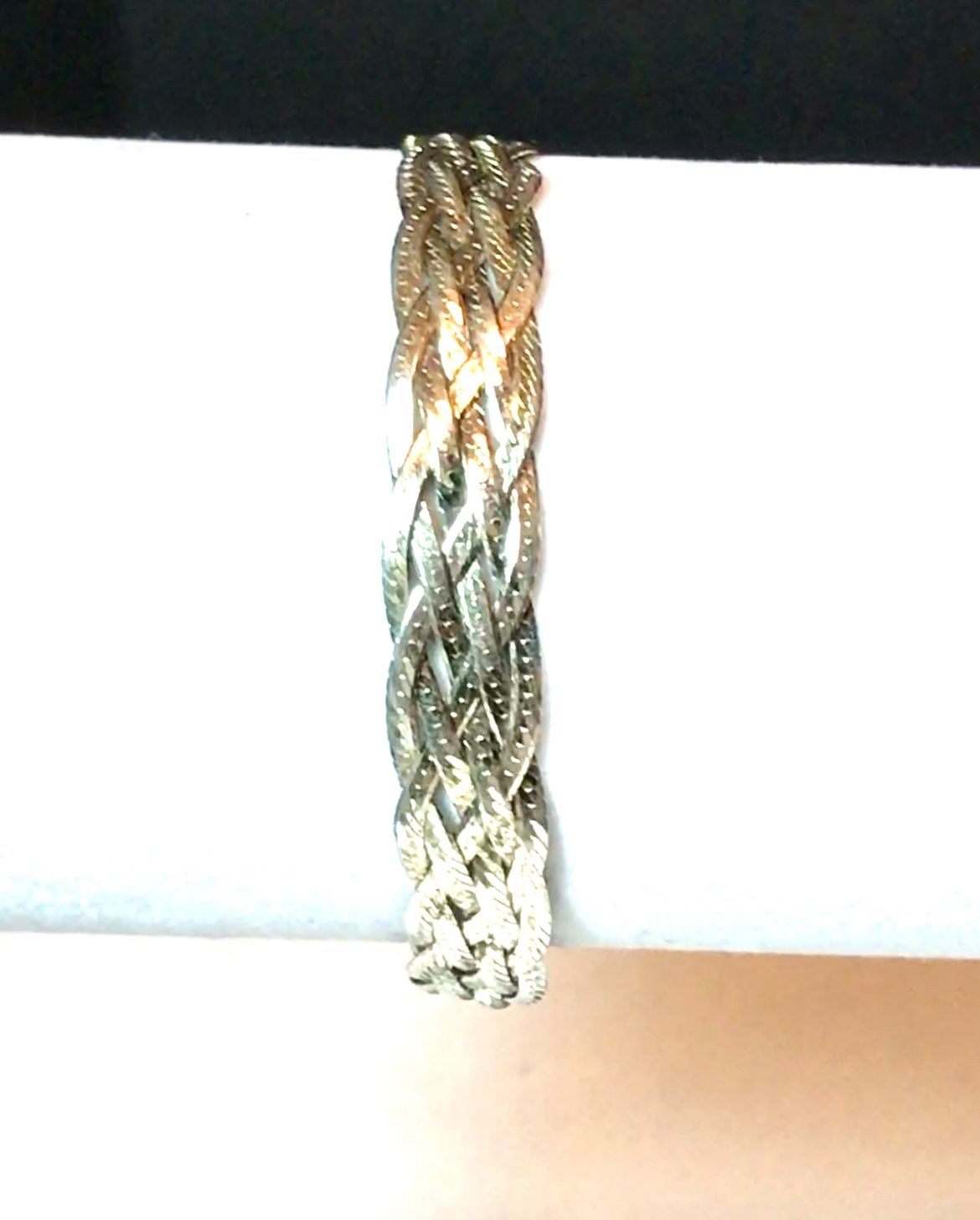 Sterling Woven Italian Bracelet