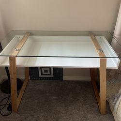 Clear Glass Table 