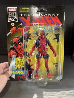 Marvel Legends DEADPOOL X-Force Vintage Retro X-men 80 Years 80th Anniversary