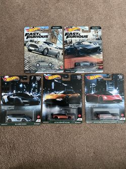 Hot Wheels Premium  Exotic Envy & Fast&furious 