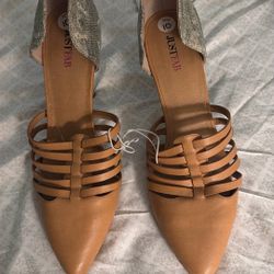 Women Just Fab Sandal Never Wear. Too Small For Me 