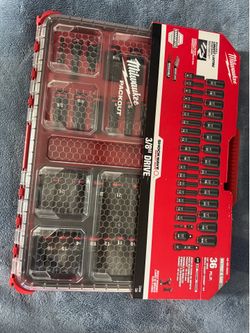 Milwaukee Packout Socket set