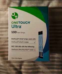 One Touch Test Strips 100ct Boxes