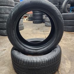 🔥 (2) 275 45 20 Pirelli Scorpion Zero All Season Runflat Tires 