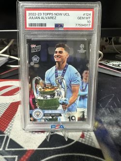 Julian Alvarez Rookie PSA 10