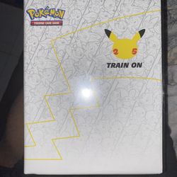 Pokemon 25th Anniversary First Partner Pack Binder