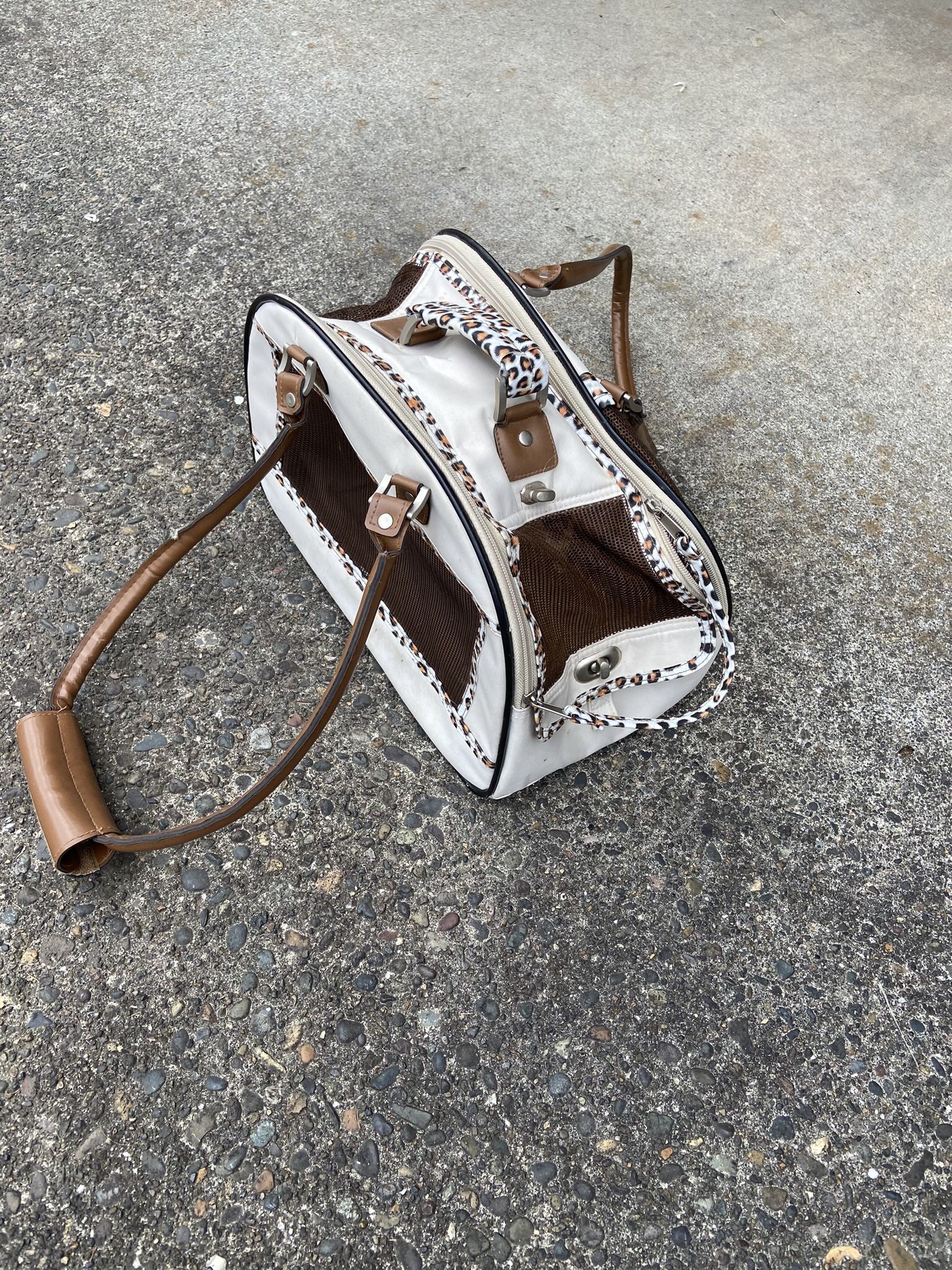 Small Dog Traveling Purse