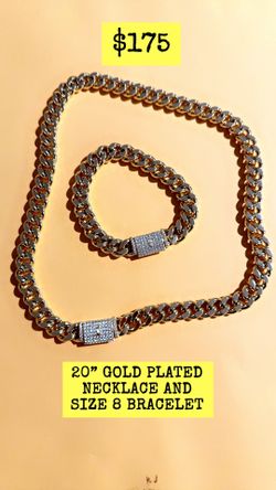 Necklace And Bracelet Set