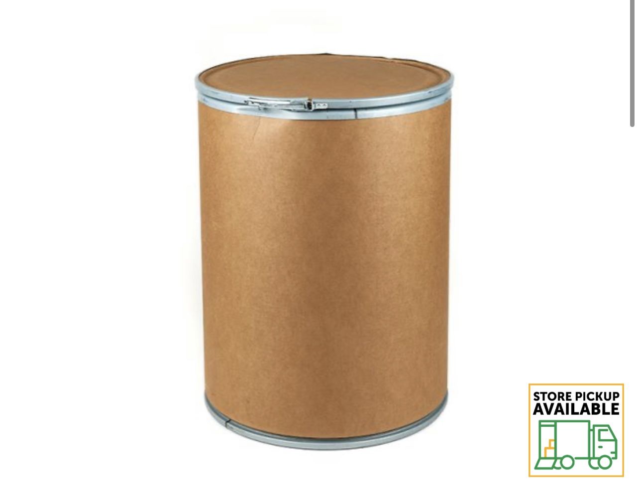 50 GALLON FIBER DRUM, FIBER COVER