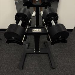 ADJUSTABLE DUMBBELLS 80Ibs
