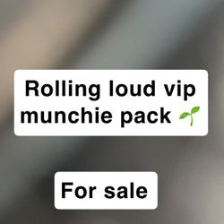 2 Rolling loud VIP Tickets