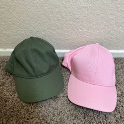 Green And Pink Hats