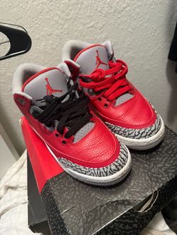 Jordan 3 red cement