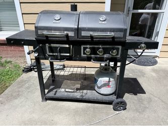 RevoAce Dual Fuel Grill – Gas & Charcoal Combo – Good  Condition