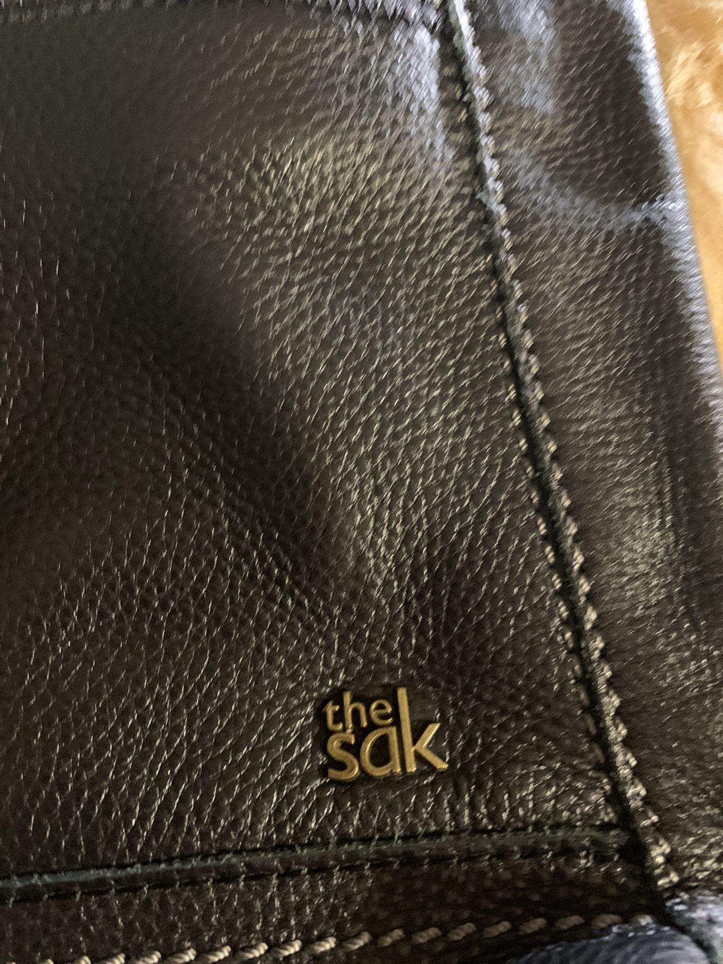 The Sak Leather Messenger Bag