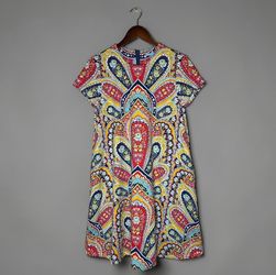 J.McLaughlin Paisley Print Dress with Pockets