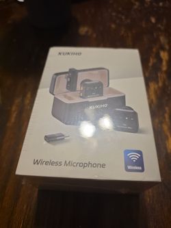 Wireless Microphone & remote control gimbel
