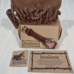 1995 Disney Pocahontas & John Smith Limited Edition Series Watch