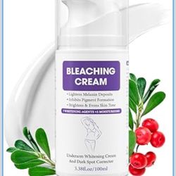Skin Bleaching Cream, Dark Spot Remover for Face and Body, Hyperpigmentation Relief, Skin Lightening Cream with Vitamin C for Intimate Areas, Underarm