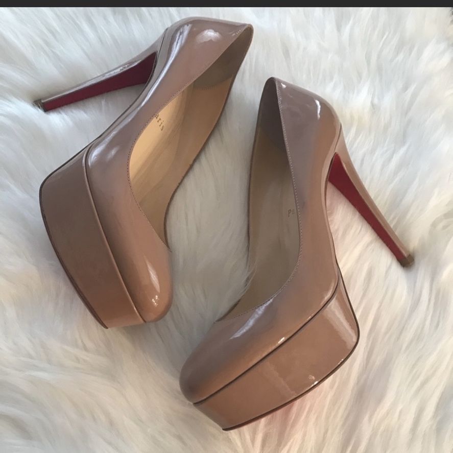Christian Louboutin Nude Bianca 120