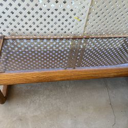 Glass Top Coffee Table