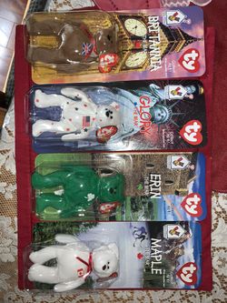 Teenie beanie babies