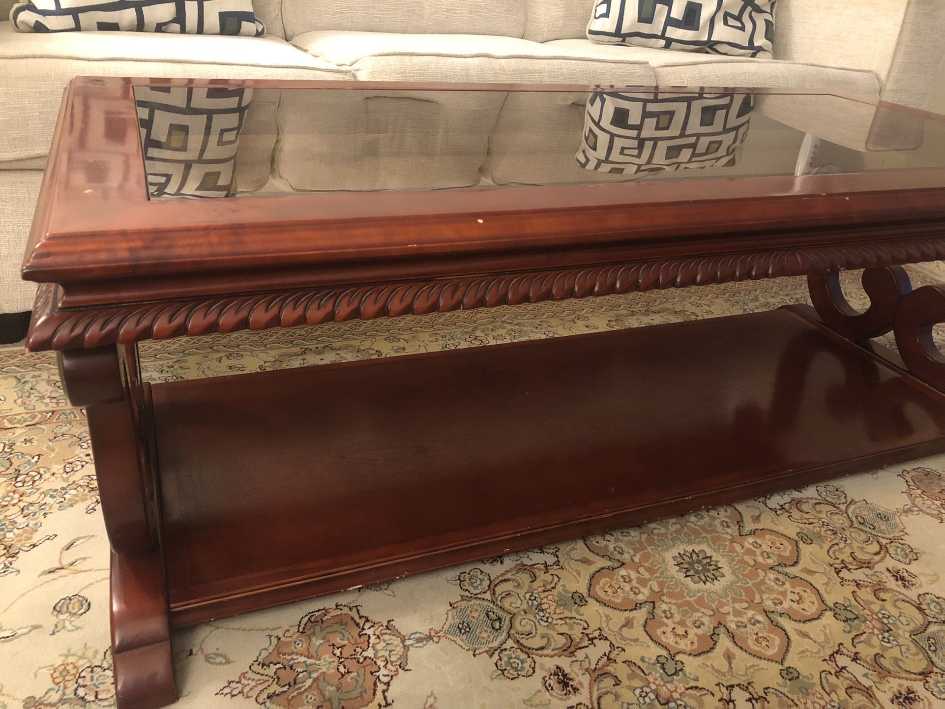 Middle Eastern Dining Table + Smaller Table