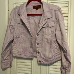 Girls Jean Jacket seven Brand Large