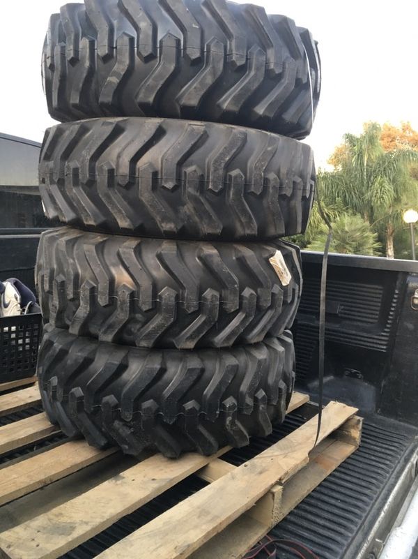 Bobcat skid steer brand new tires and rims 10-16.5 brand ...