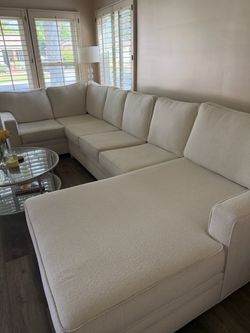 White couch