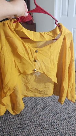 NWT...LIGHT blouse and different style